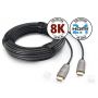 Оптический HDMI кабель Eagle Cable Profi HDMI 2.1 LWL 10K, 120 Hz, 30 m